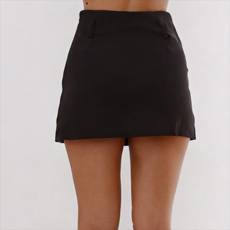 Women High Waist Mini Skirt