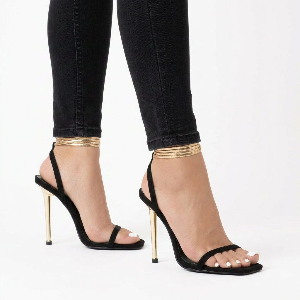 Women Strappy Heeled Sandals
