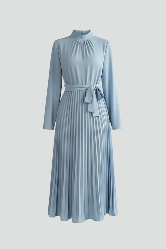 Women Pleated Midi Dress