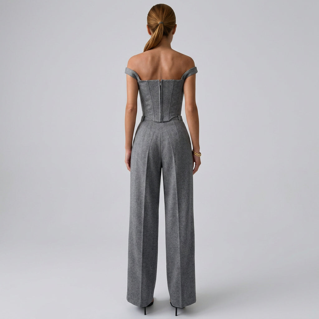 Women Three Piece Pants Set