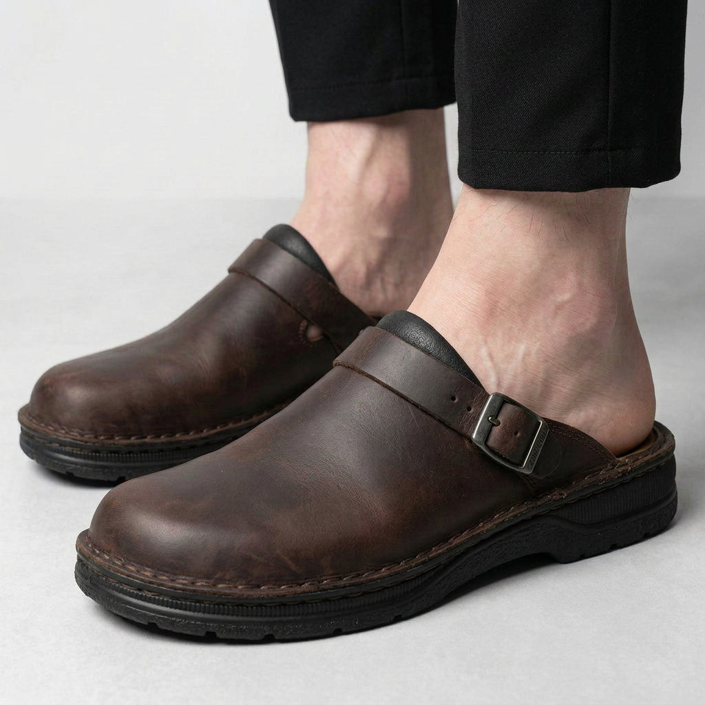 Men Slingback Clogs