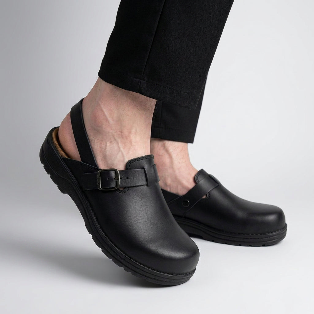 Men Slingback Clogs
