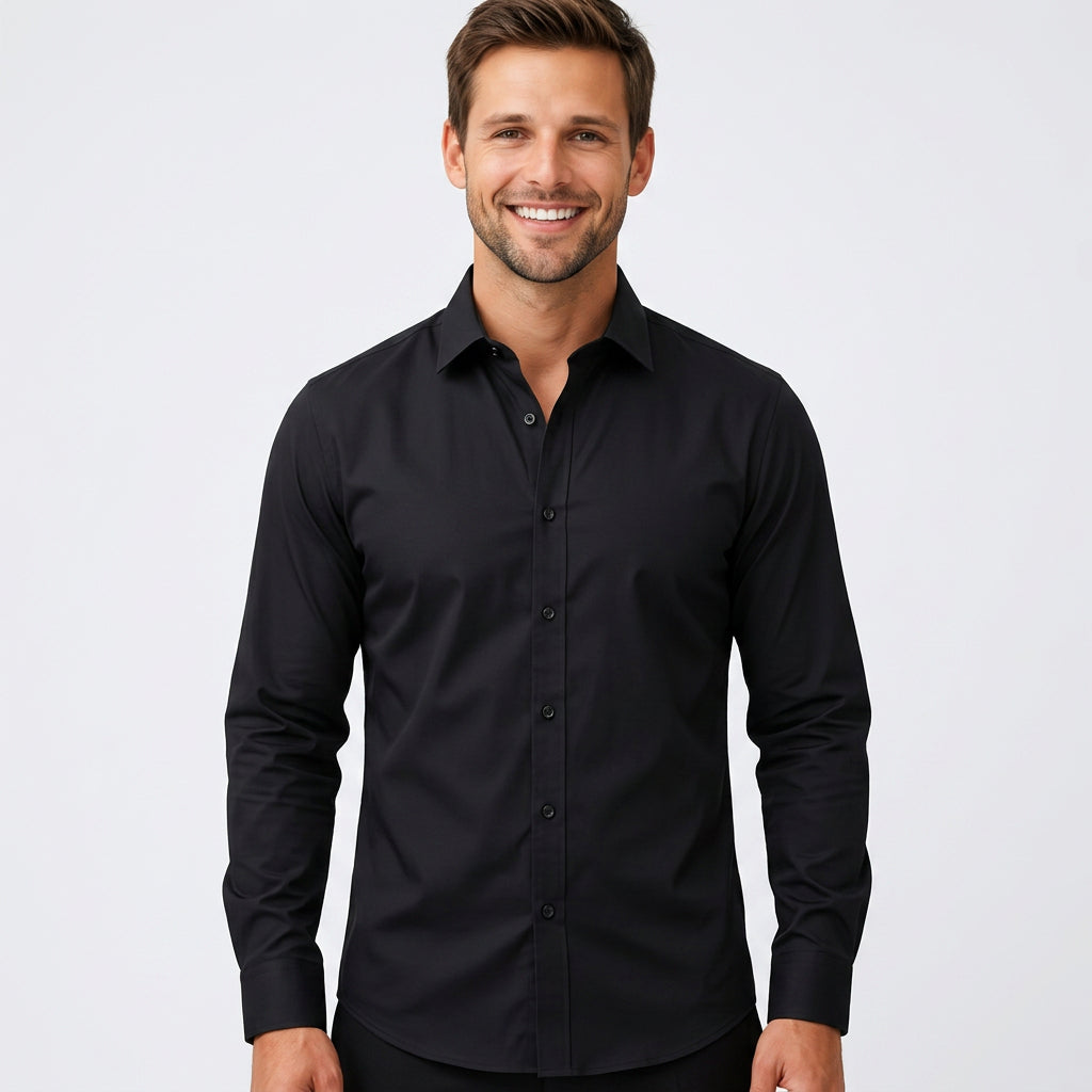 Men Long Sleeve Dress Shirt
