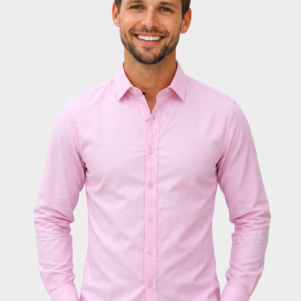 Men Long Sleeve Dress Shirt