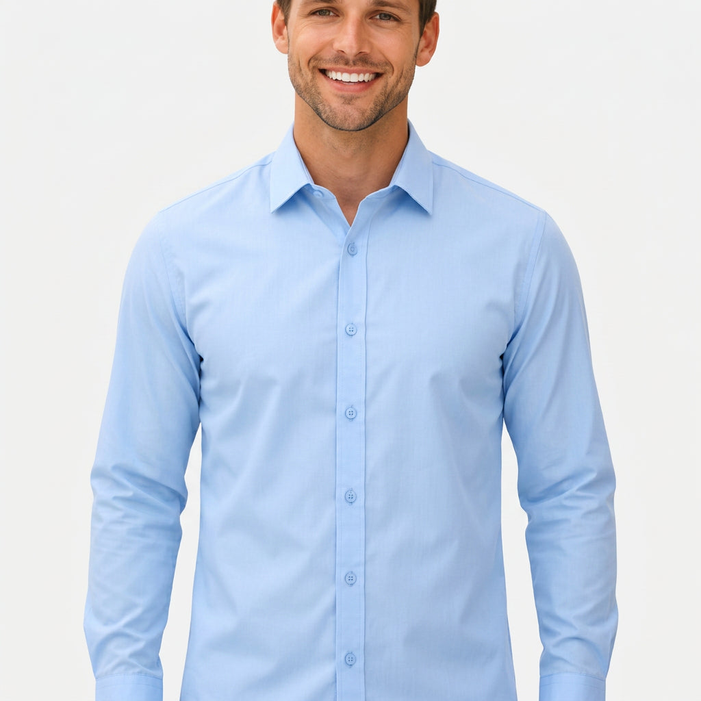 Men Long Sleeve Dress Shirt