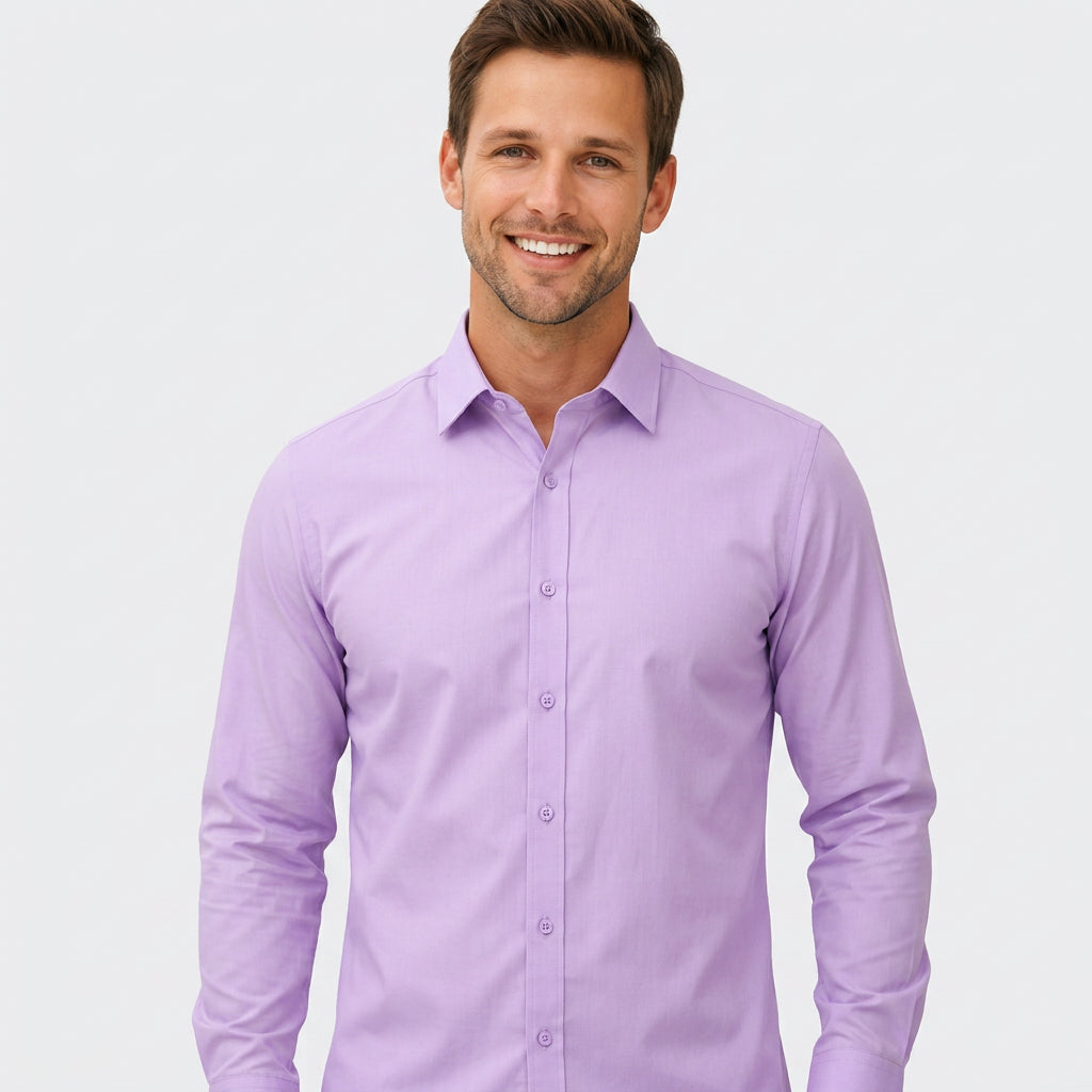 Men Long Sleeve Dress Shirt