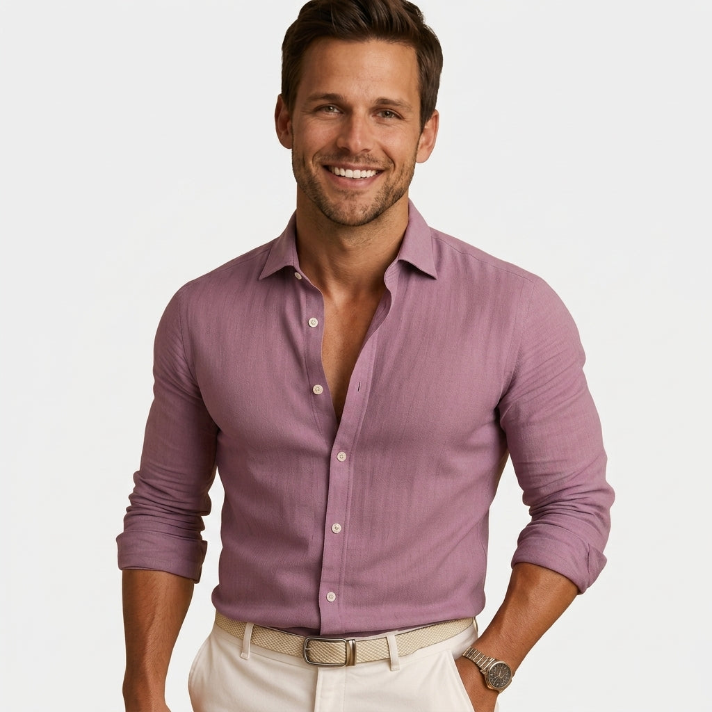 Men’s Lightweight Button-Down Shirt