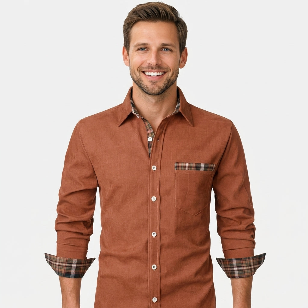Men’s Long Sleeve Button-Up Shirts