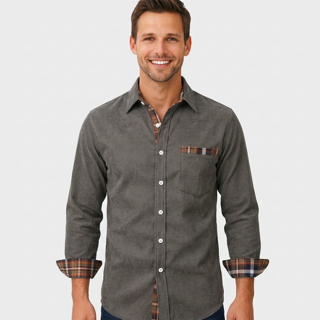 Men’s Long Sleeve Button-Up Shirts
