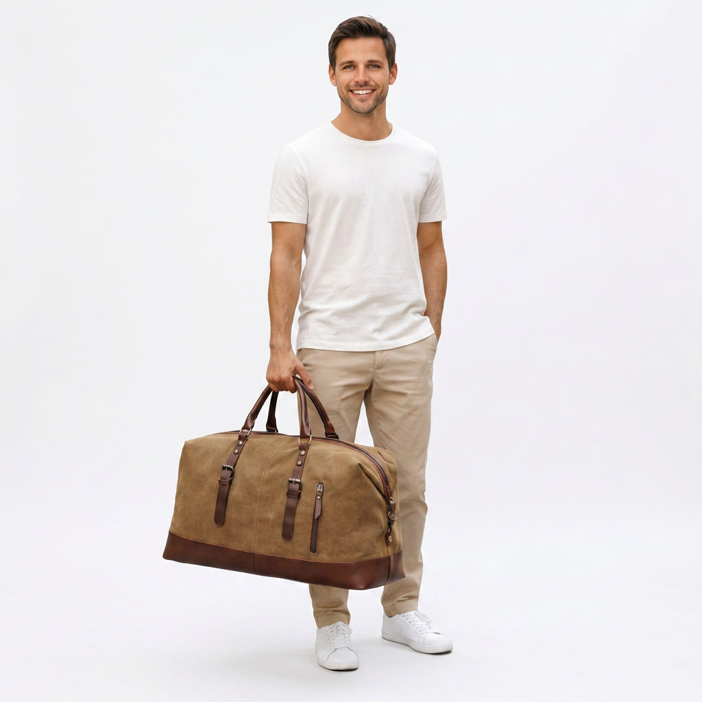 Men’s Canvas Weekender Bag