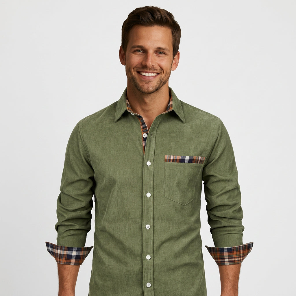 Men’s Long Sleeve Button-Up Shirts