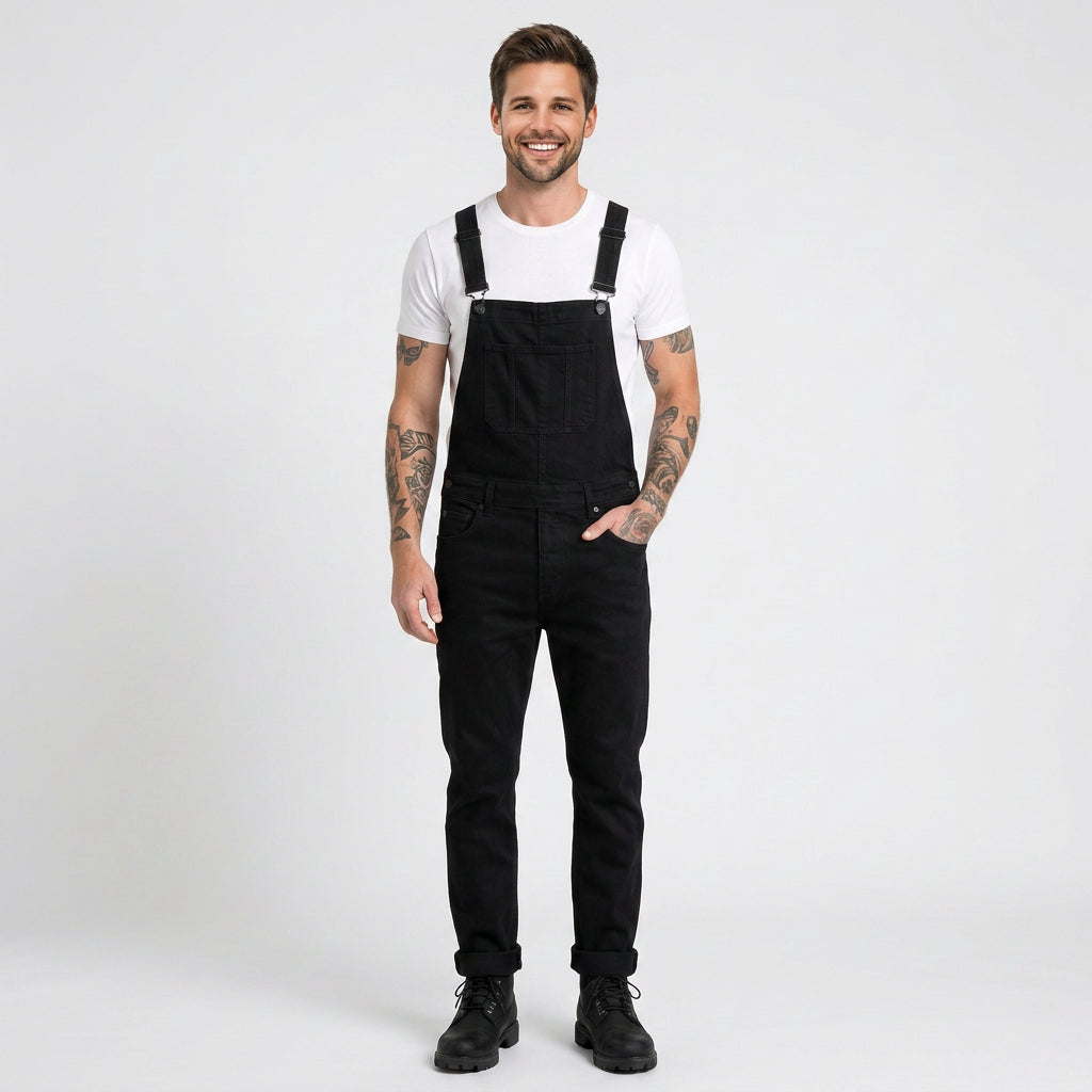 Men Denim Overalls