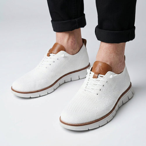 Men Lace Up Casual Shoes