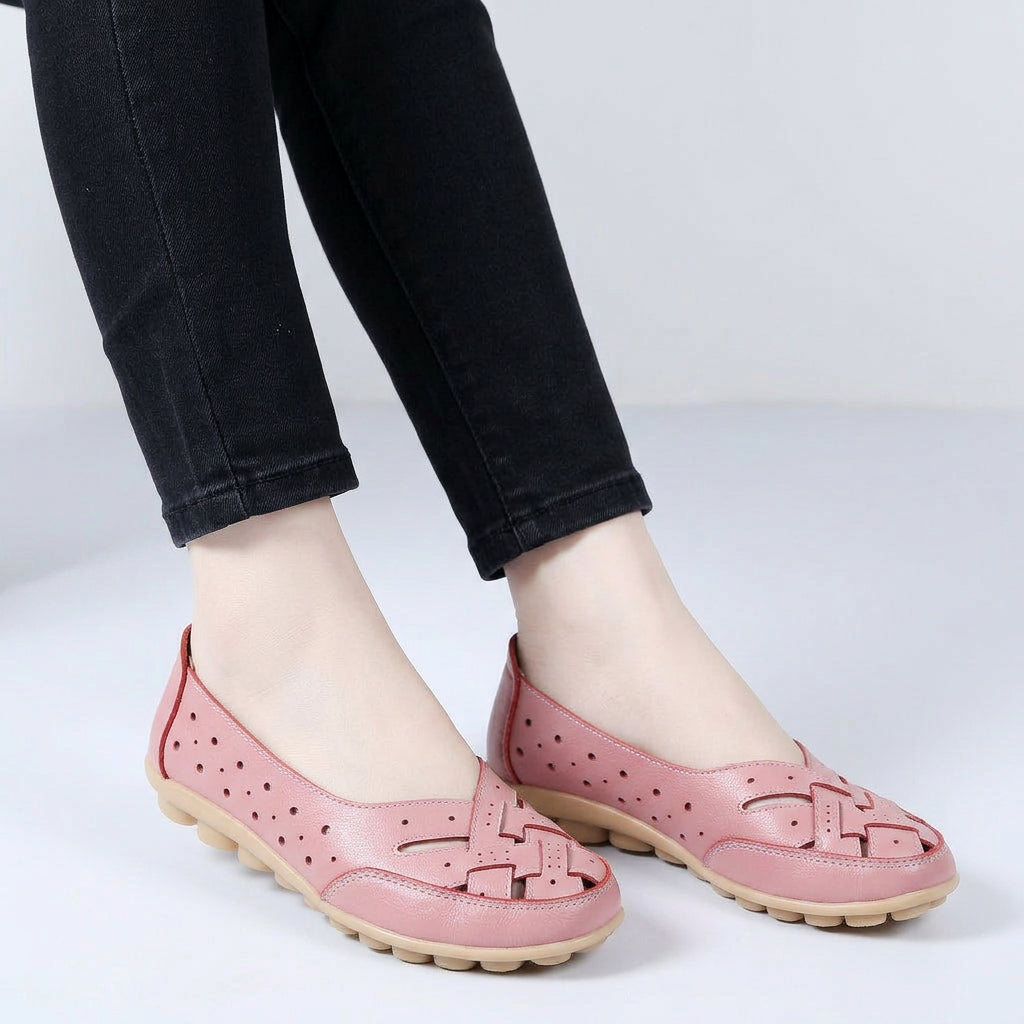 Women Cut Out Loafers