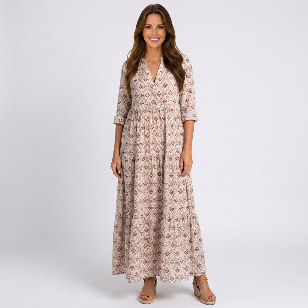 Women Printed Maxi Dress