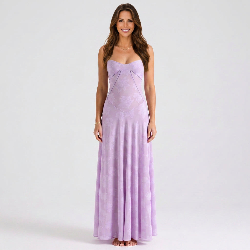 Women Floral Maxi Dress