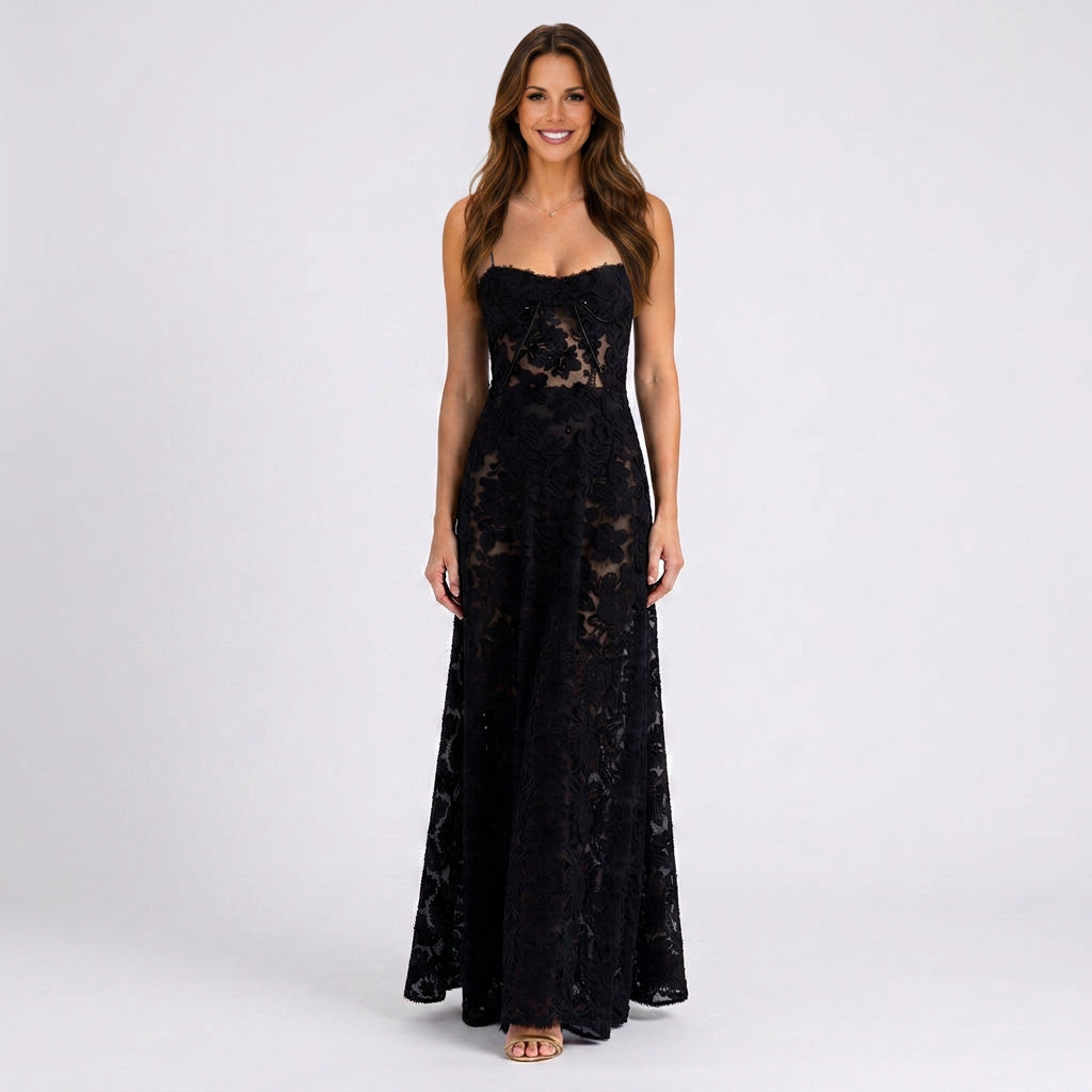 Women Floral Maxi Dress