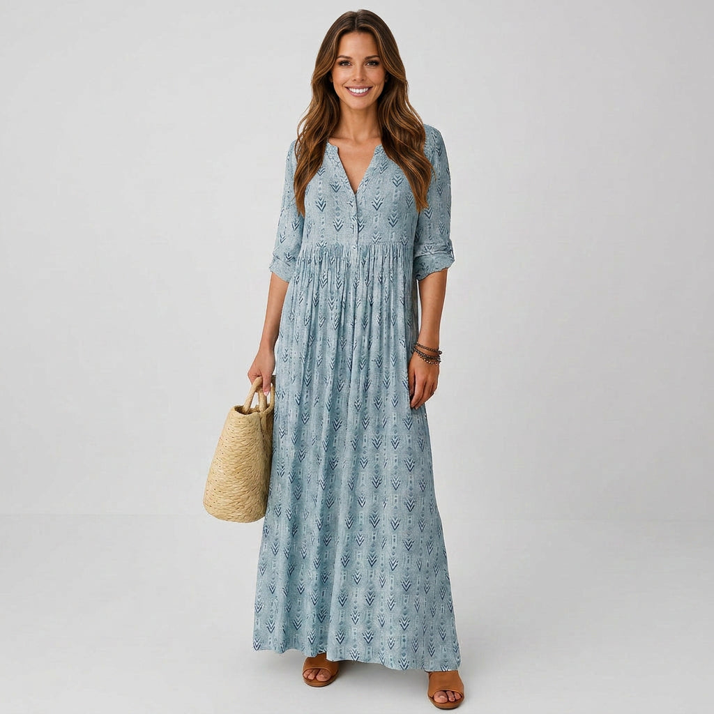 Women Printed Maxi Dress