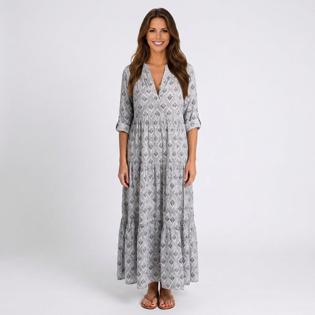 Women Printed Maxi Dress