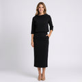 Two Piece Midi Skirt Set Women