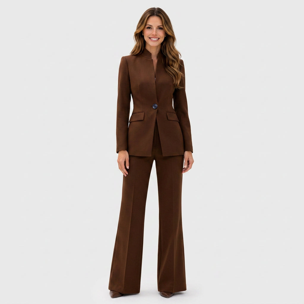 Tailored Pantsuit Set Women
