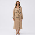 Double Breasted Trench Coat Women