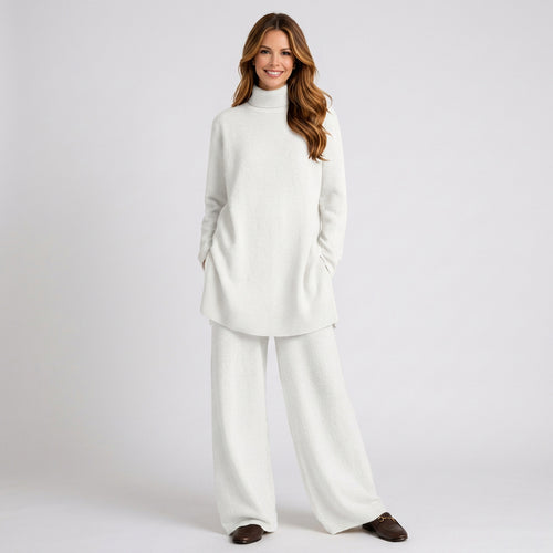 Knit Turtleneck Lounge Set Women