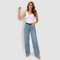 High Waist Wide Leg Jeans Women