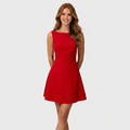 Sleeveless Fit And Flare Mini Dress Women