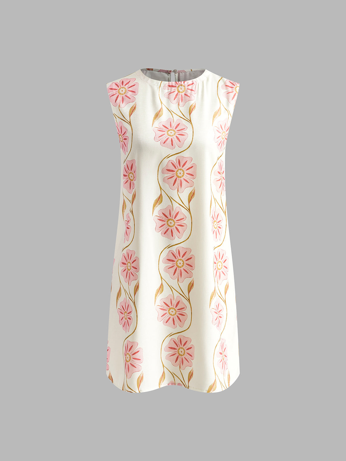 Women Floral Shift Dress