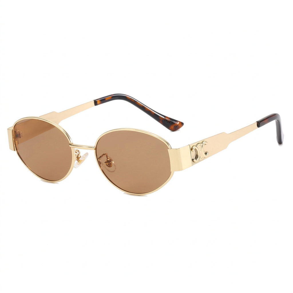Round Frame Sunglasses Women