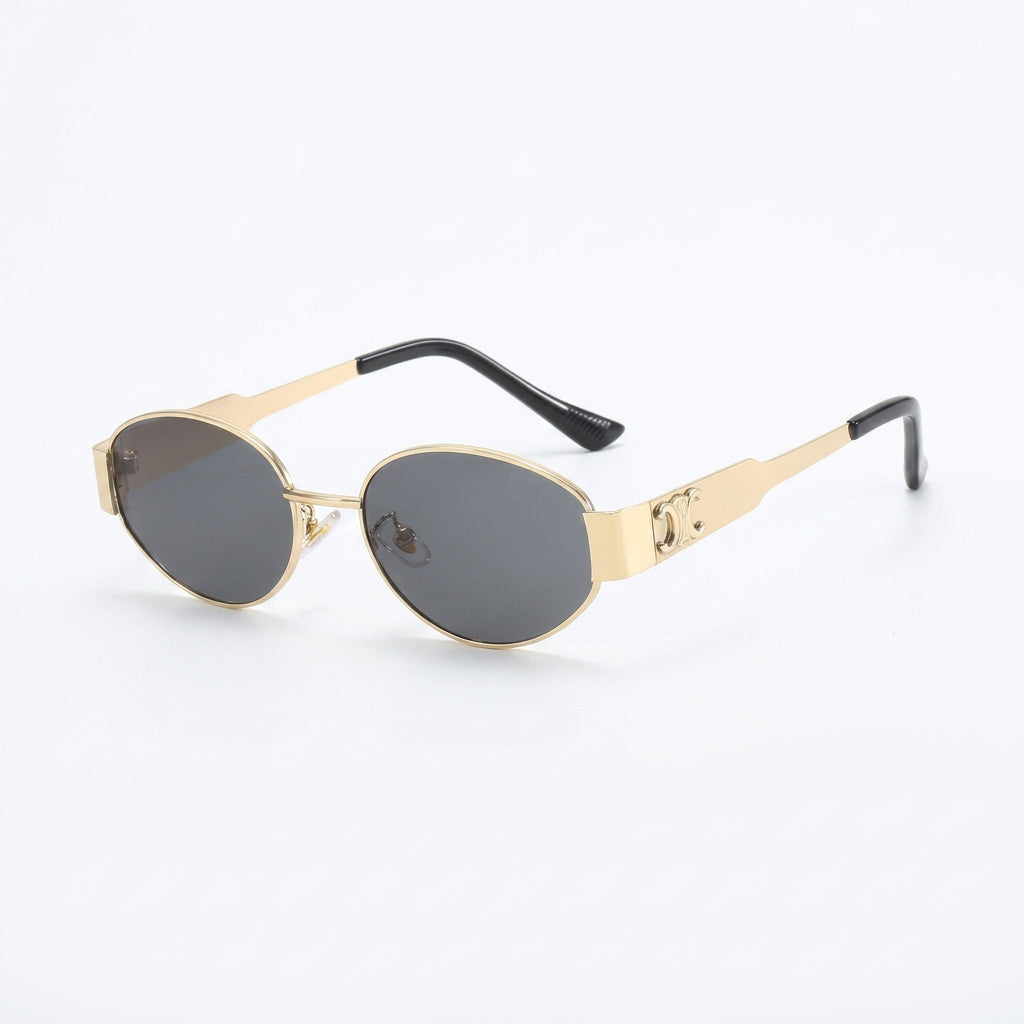 Round Frame Sunglasses Women