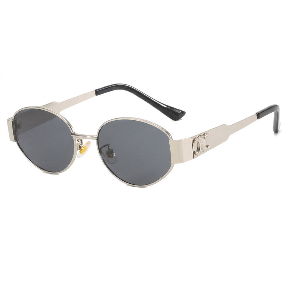 Round Frame Sunglasses Women