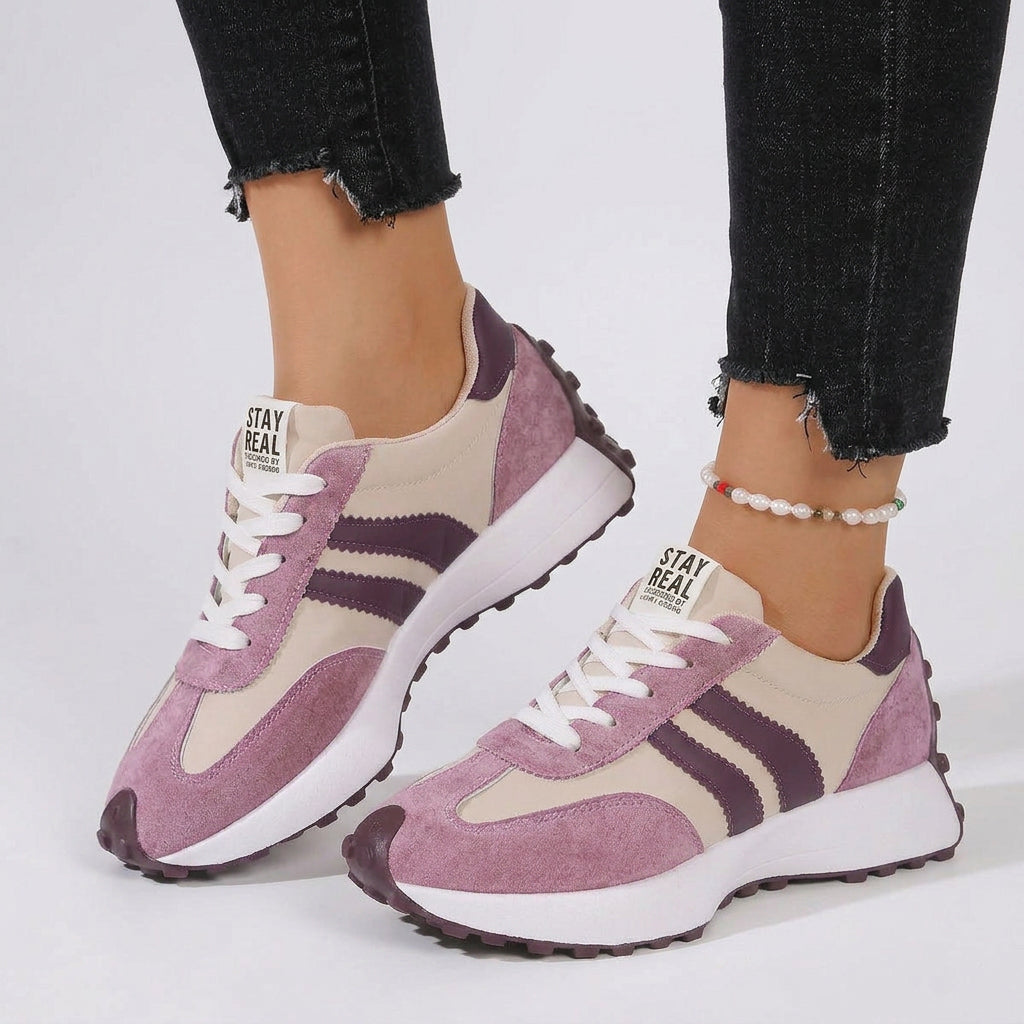 Women Lace Up Sneakers