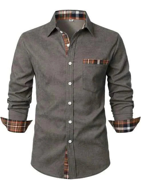 Men’s Long Sleeve Button-Up Shirts