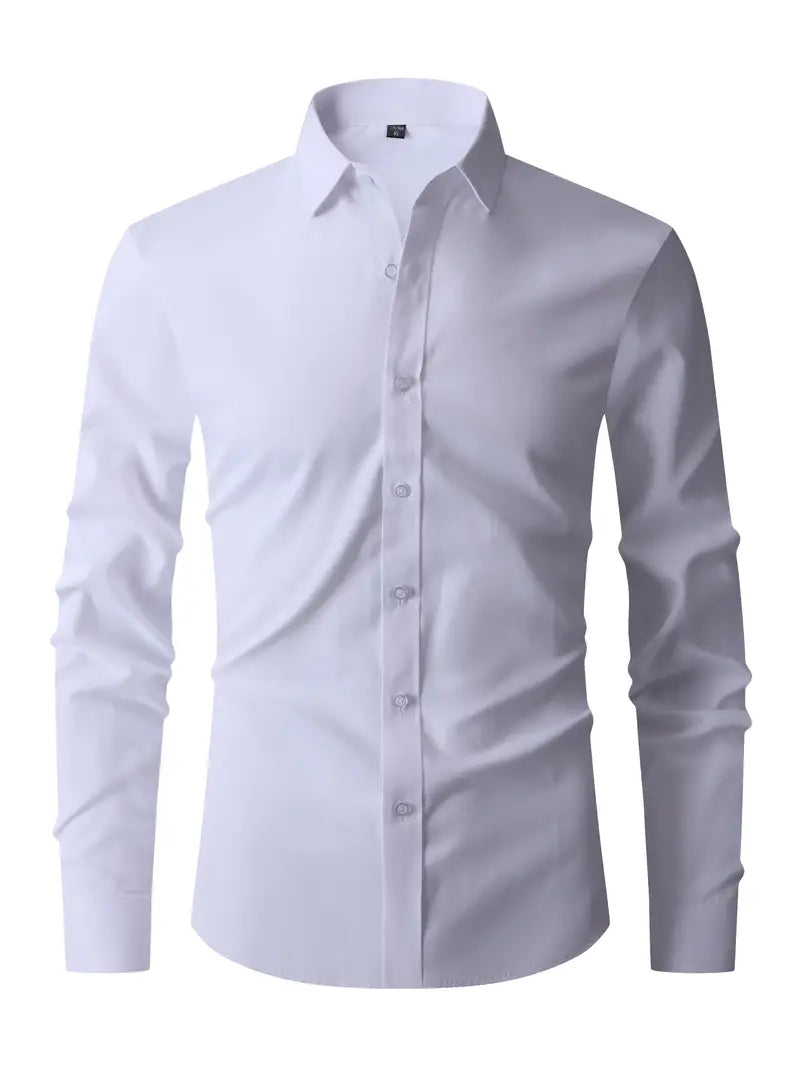 Men Long Sleeve Dress Shirt