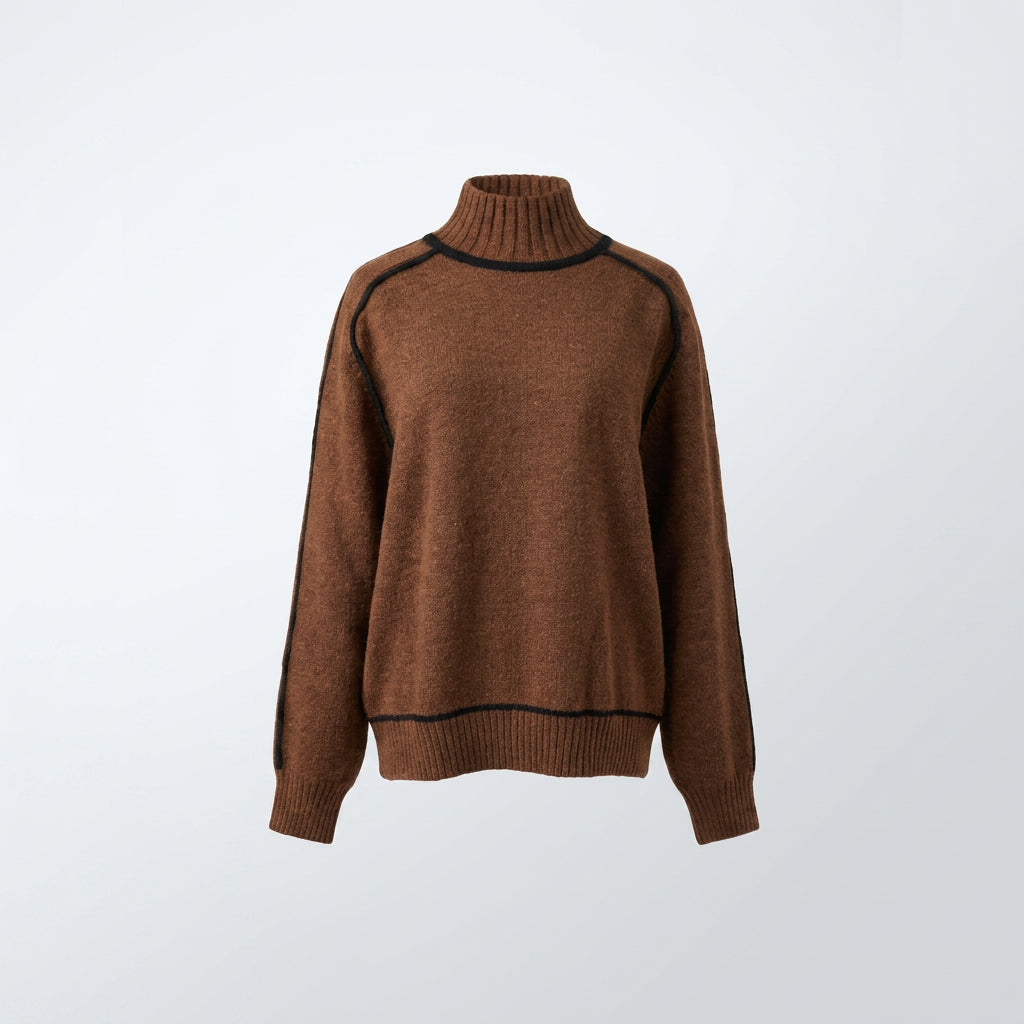 Women Turtleneck Sweater