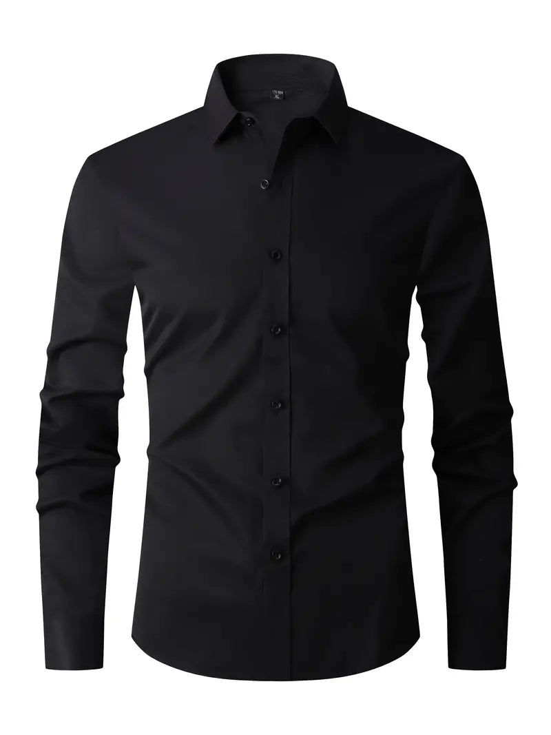 Men Long Sleeve Dress Shirt