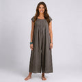 Women Embroidered Wide Leg Jumpsuit