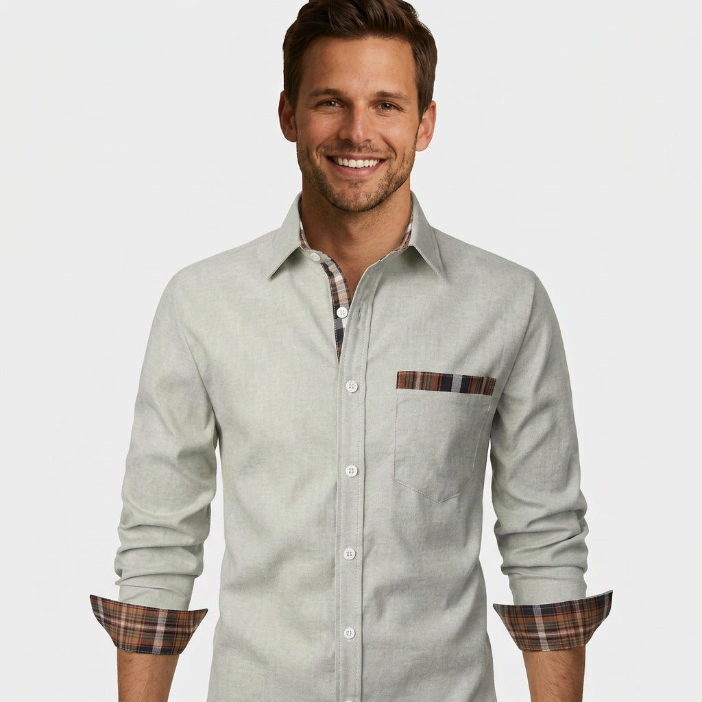 Men’s Long Sleeve Button-Up Shirts