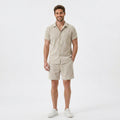Men Shirt and Shorts Set