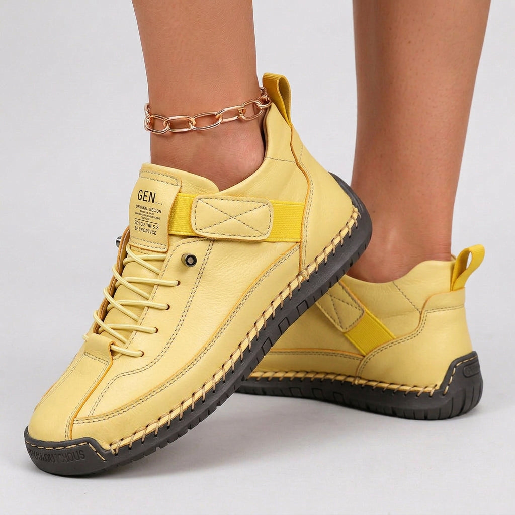 Women’s Lace Up Walking Shoes – Casual Comfort Sneakers