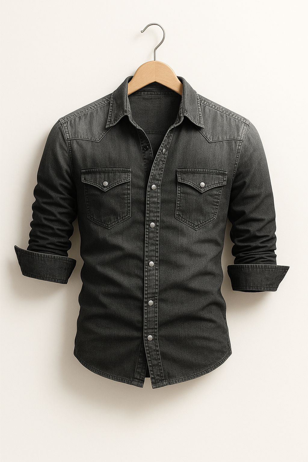 Men’s Long Sleeve Denim Shirt