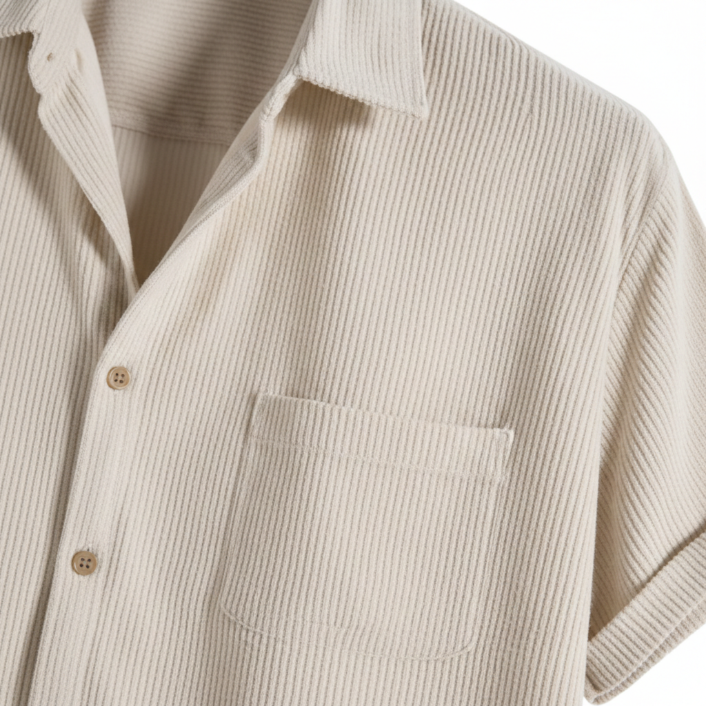 Men Short Sleeve Shirt Set