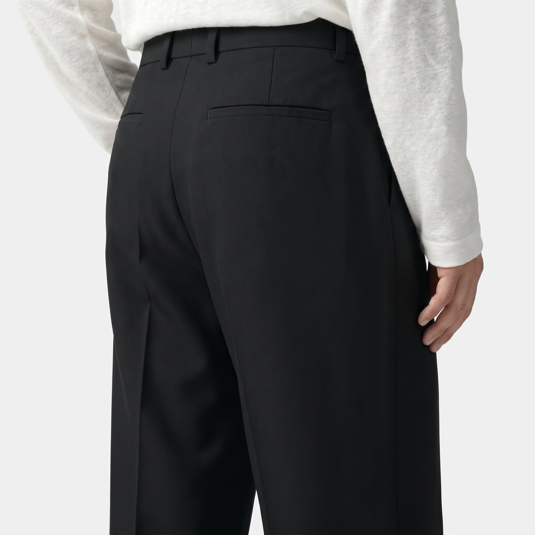 Men Pleated Dress Pants