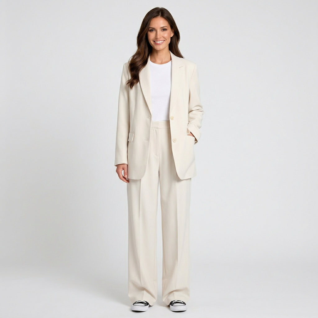 Women’s Loungewear Set Relaxed Fit – Two Piece Lounge Set