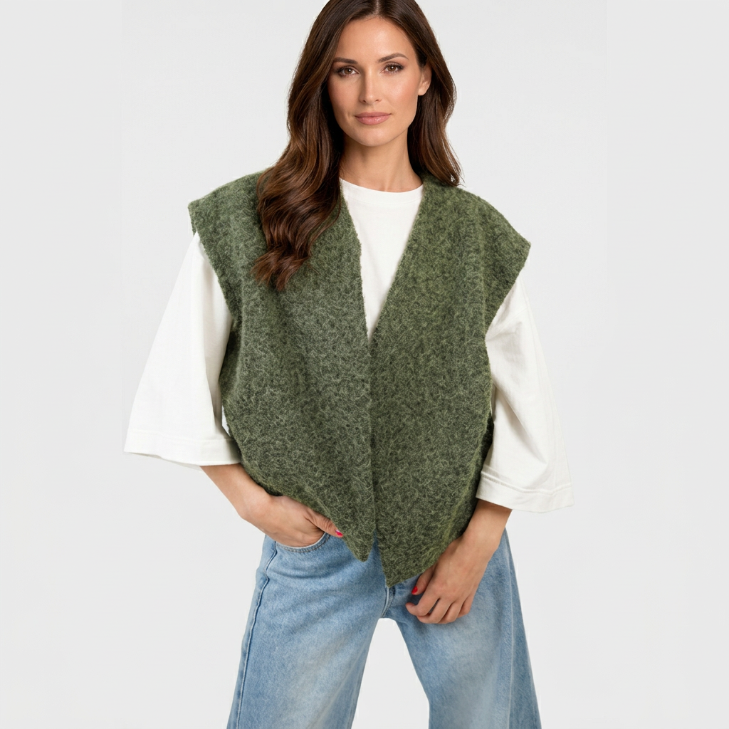 Women’s Knit Sweater Vest – Casual Layering Vest