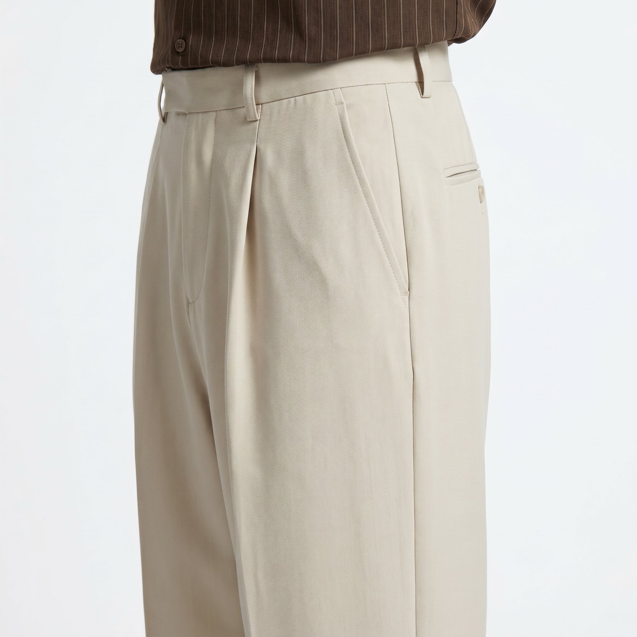 Men Pleated Dress Pants