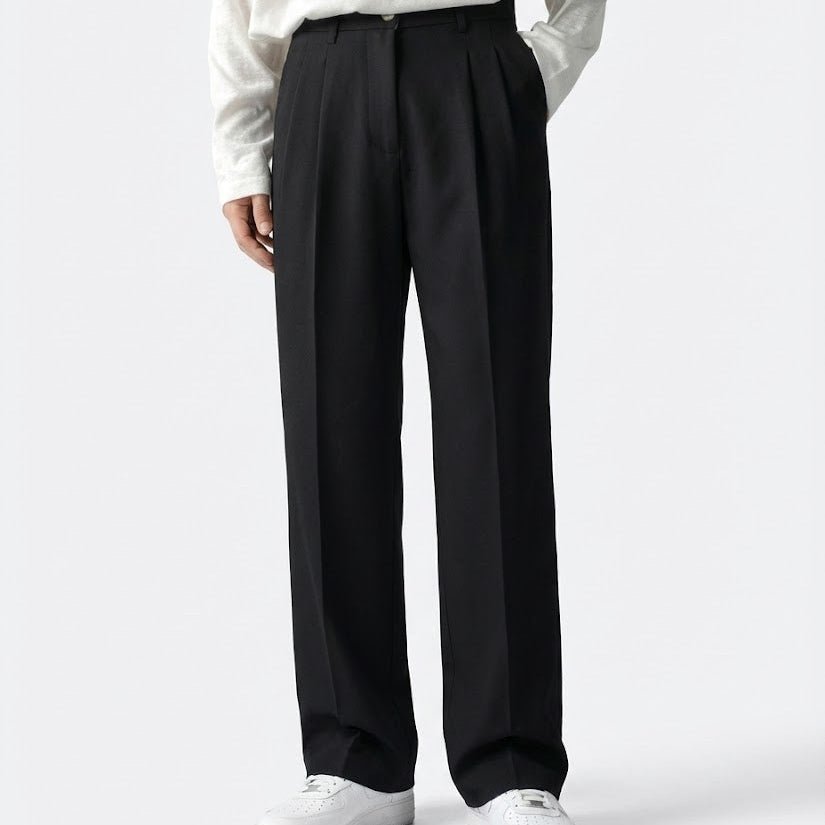 Men Pleated Dress Pants